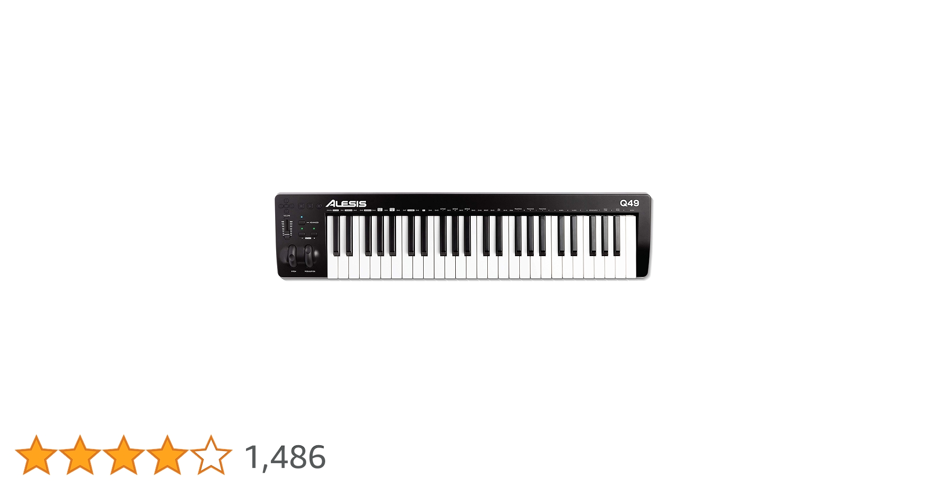 Amazon.co.jp: Alesis USB MIDIキーボード コントローラー 49鍵 フル